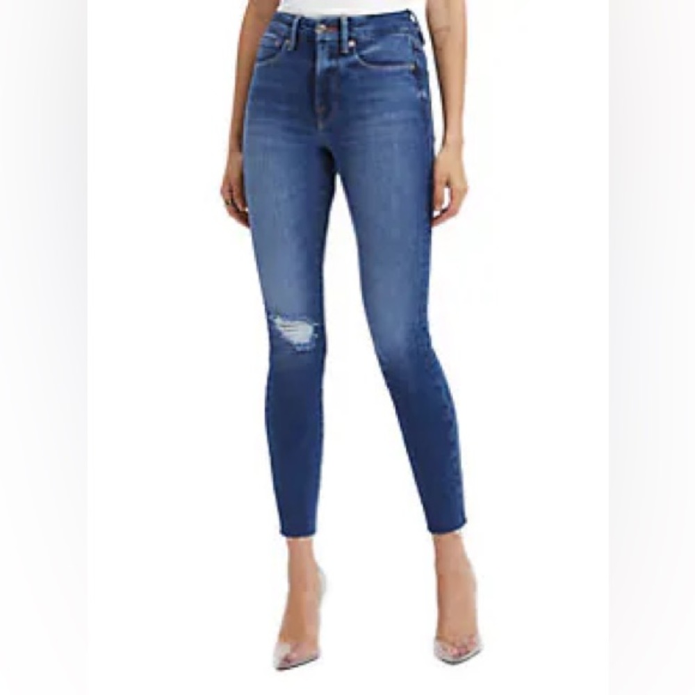 Good American Good Legs HighRise Cropped Jeans